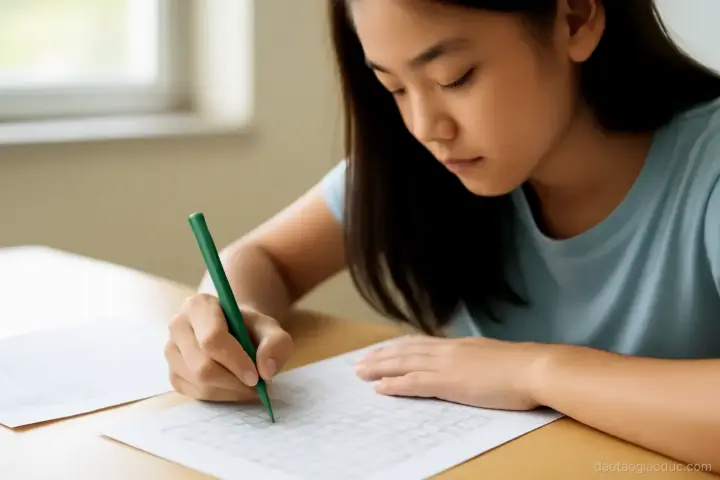 Bảng tiêu chí chấm bài: viết sao cho học sinh đọc và dùng được