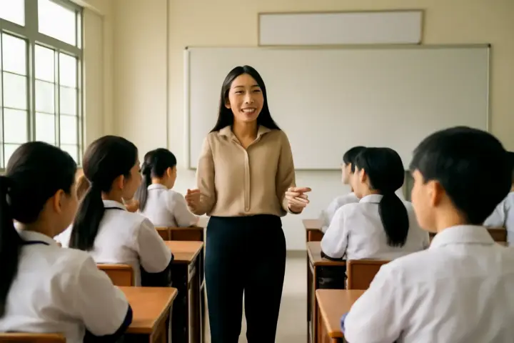 Giọng nói và cách đứng lớp: những thứ không ai dạy nhưng ảnh hưởng mỗi tiết