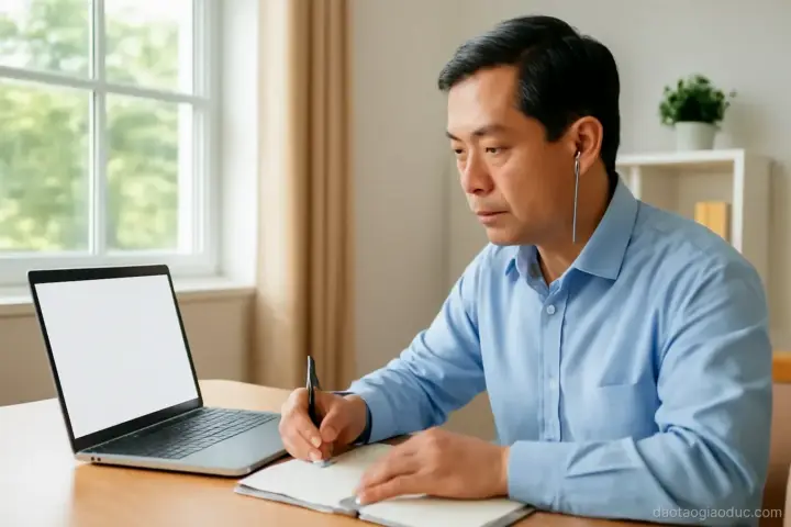 Học bồi dưỡng trực tuyến: học sao cho khỏi chỉ bấm qua video
