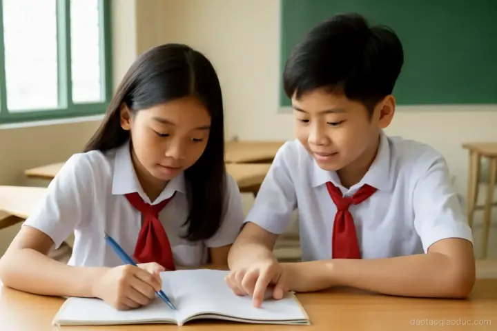 Làm mẫu, cùng làm, tự làm: chuyển giao một kỹ năng qua ba chặng