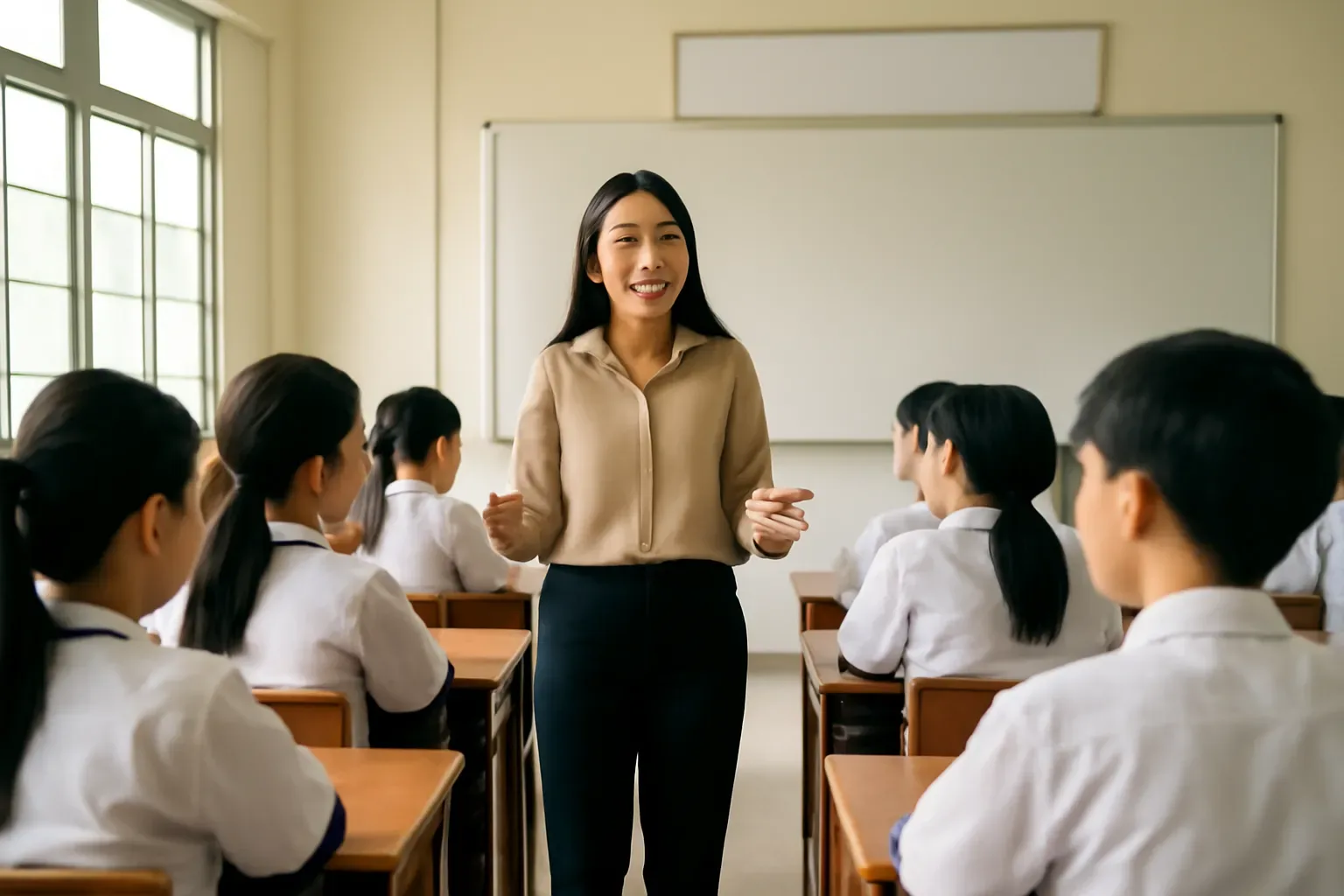 Giọng nói và cách đứng lớp: những thứ không ai dạy nhưng ảnh hưởng mỗi tiết